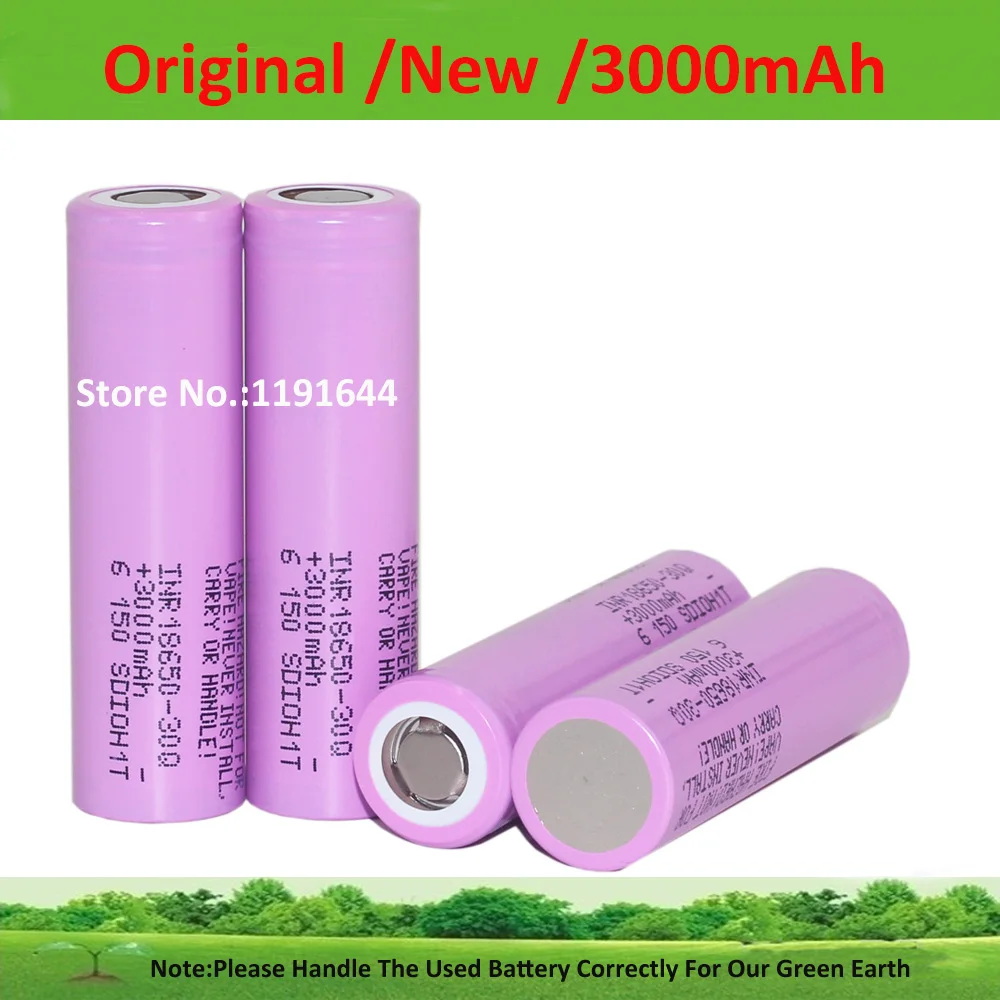 samsung 30q batteryの実用評価：10個入りで本当に3000mAhを超えるのか？実際の使用データで検証