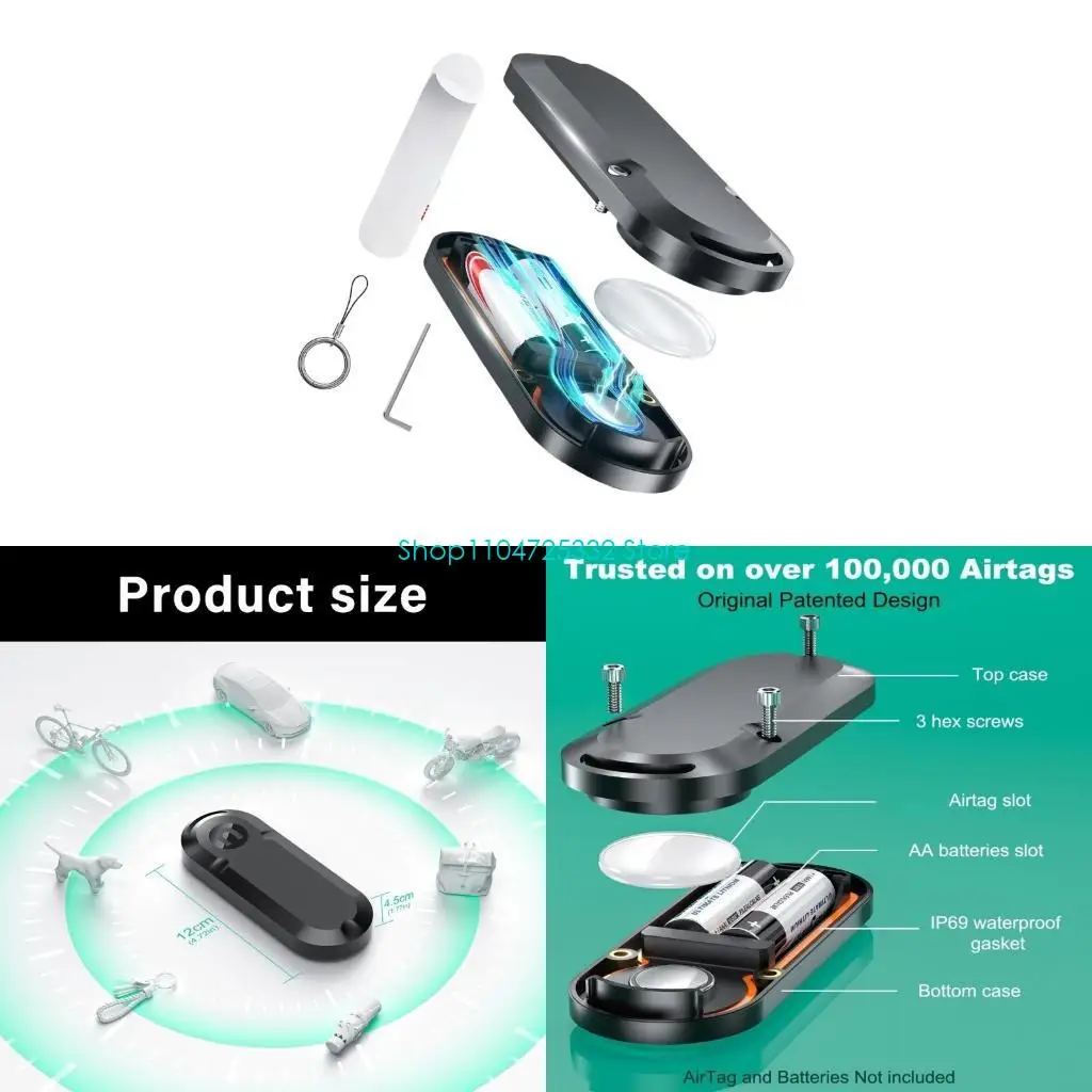 

P5EA Shockproof Protective Holder ABS Protective Case Simple Installation for Devices