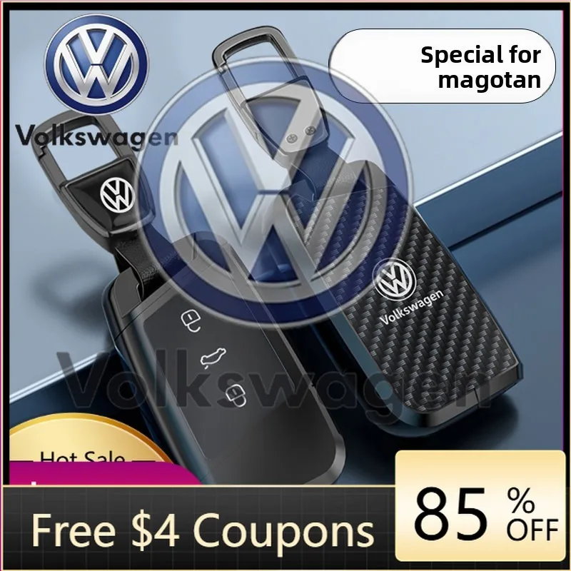 

Новый чехол-накладка для автомобильного ключа VW Jetta MK5 Golf из цинкового сплава и кожи, горячая новинка 2026 года, стильный дизайн