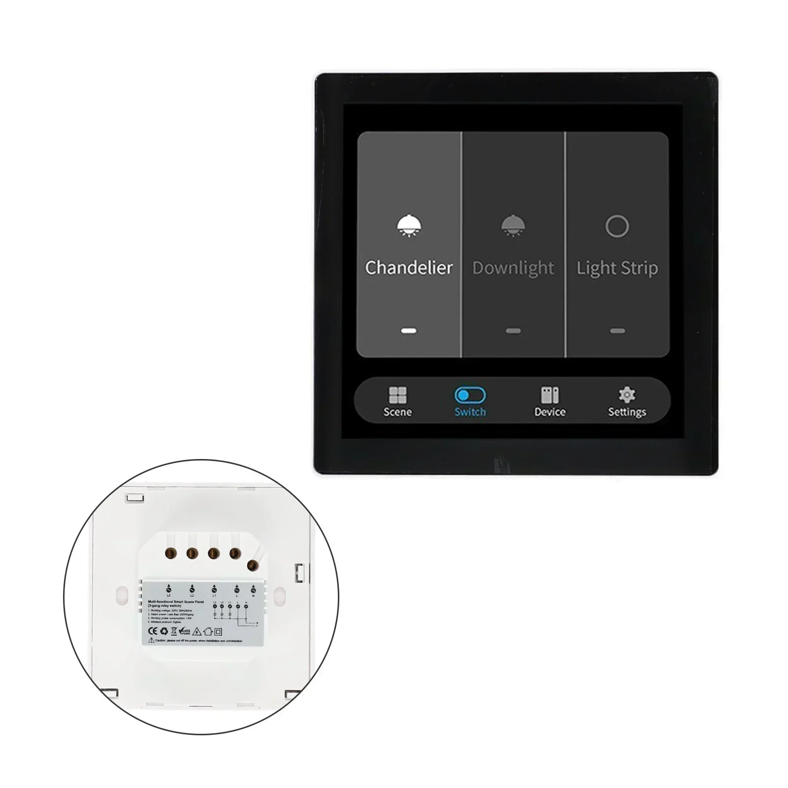 Water Controller Valve Replacement Spare Accessories Easy Installation For Zigbee Control Panel Long Lasting Practical Brand New