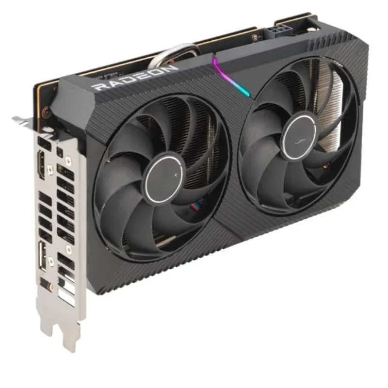 RX6500XT OC 4G Snow Leopard desktop AMD gaming computer graphics card instead of 1660super