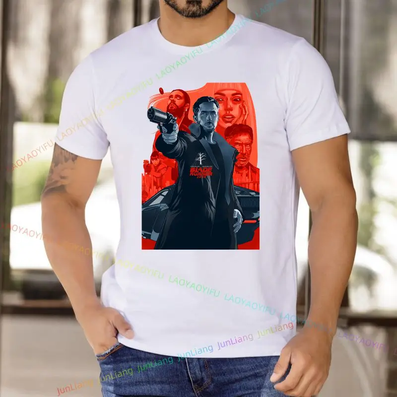 Black Harajuku T-shirt Blade Runner 2049 K Movie Creative Street Casual T-shirt Special Gift Creative Casual Fashion Shirt