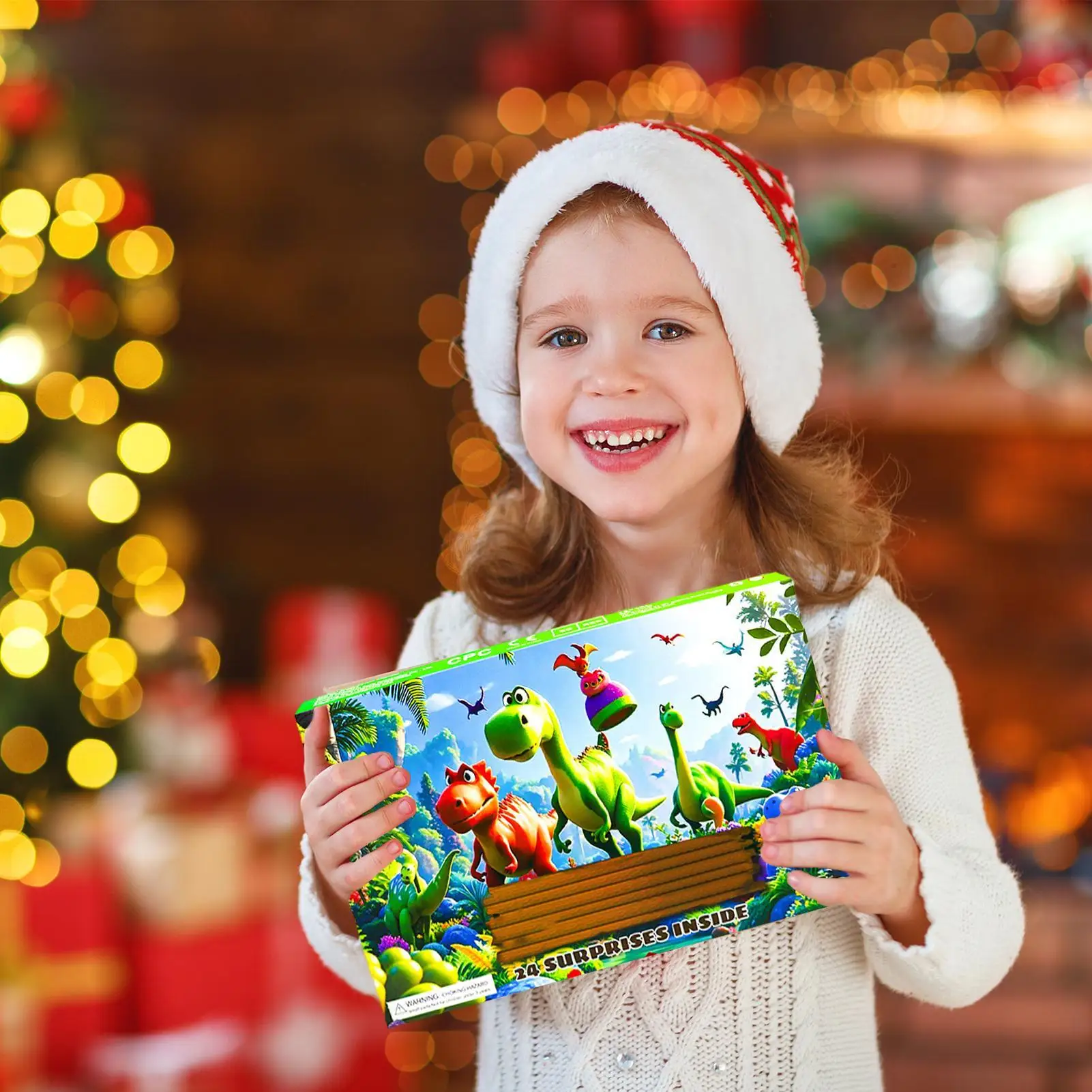 

Рождественский календарь обратного отсчета, модель динозавра, Рождественский Адвент, 24-дневный календарь обратного отсчета, игрушечный автомобиль, вечерние сувениры для мальчиков и девочек, школа