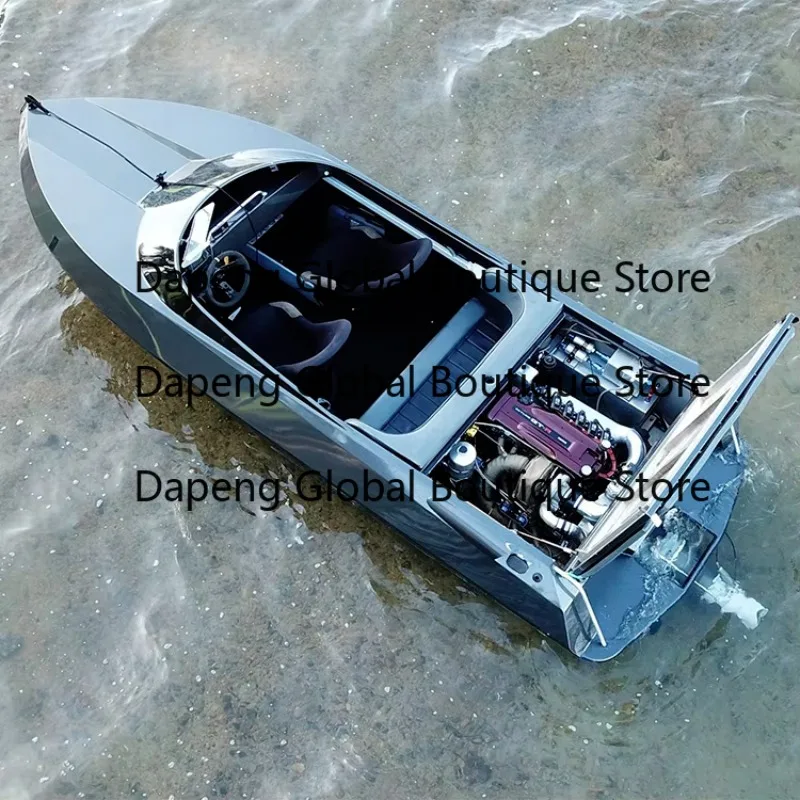 Four Seat Aluminum Alloy High Speed Floating Vessel Custom Outdoor Leisure Racing Floating Craft