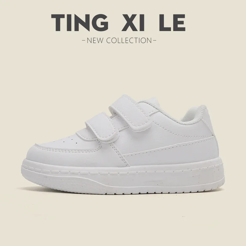 New Slip-On Kids Low-Top Sneakers Spring Autumn Lightweight Non-Slip Running Shoes Boys Girls Soft-Soled Baby Sneakers Children