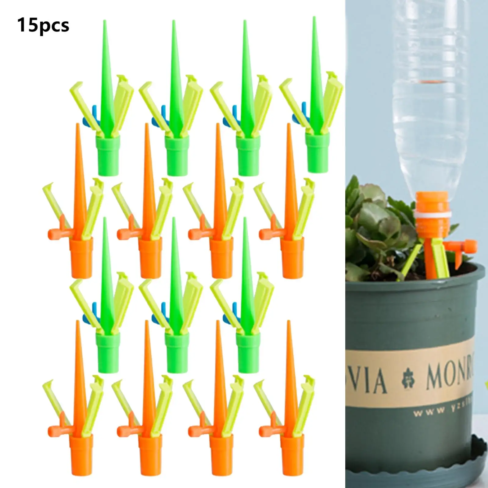 

Adjustable Water Flow Automatic Watering Devices Water Control Valve Detachable Bracket Design Improves Plant Health