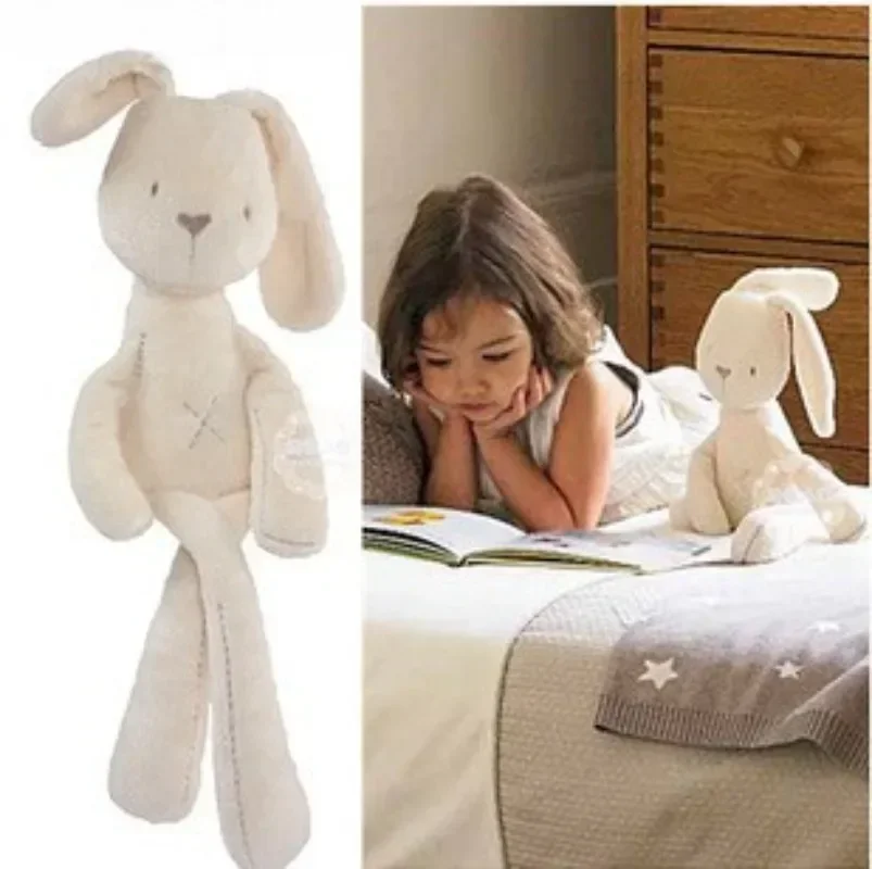

43CM Cute Cartoon Long Ears Rabbit Elephant Doll Soft Baby Stuffed Toys for Kids Bunny Sleeping Stuffed Animal Mate Stuffed Toy