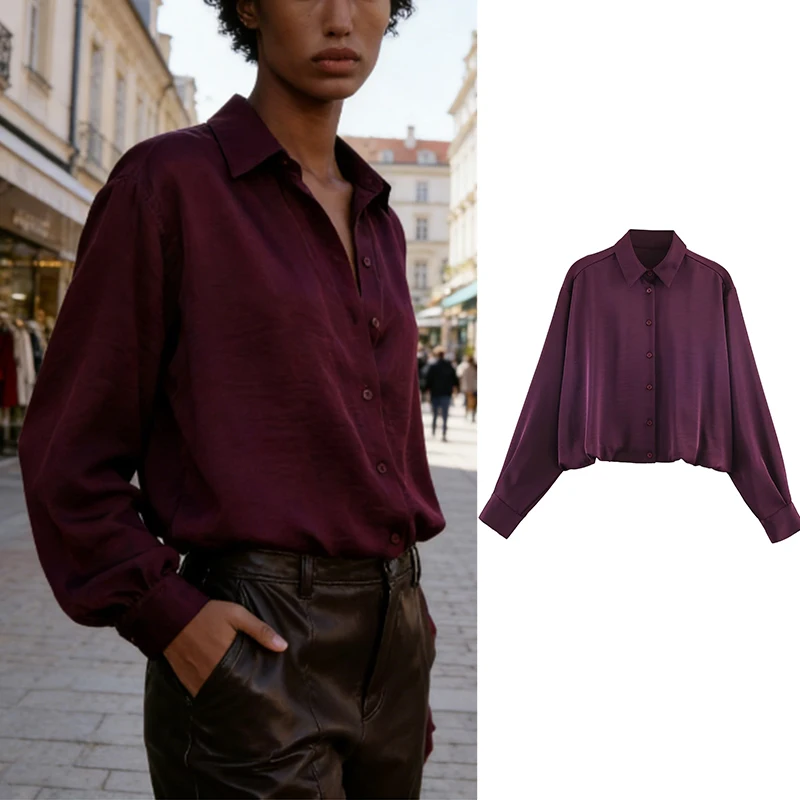 

Новые женские рубашки и блузки 2026 г., модные свободные элегантные женские рубашки, топы, шикарные молодежные удобные праздничные уличные блузки