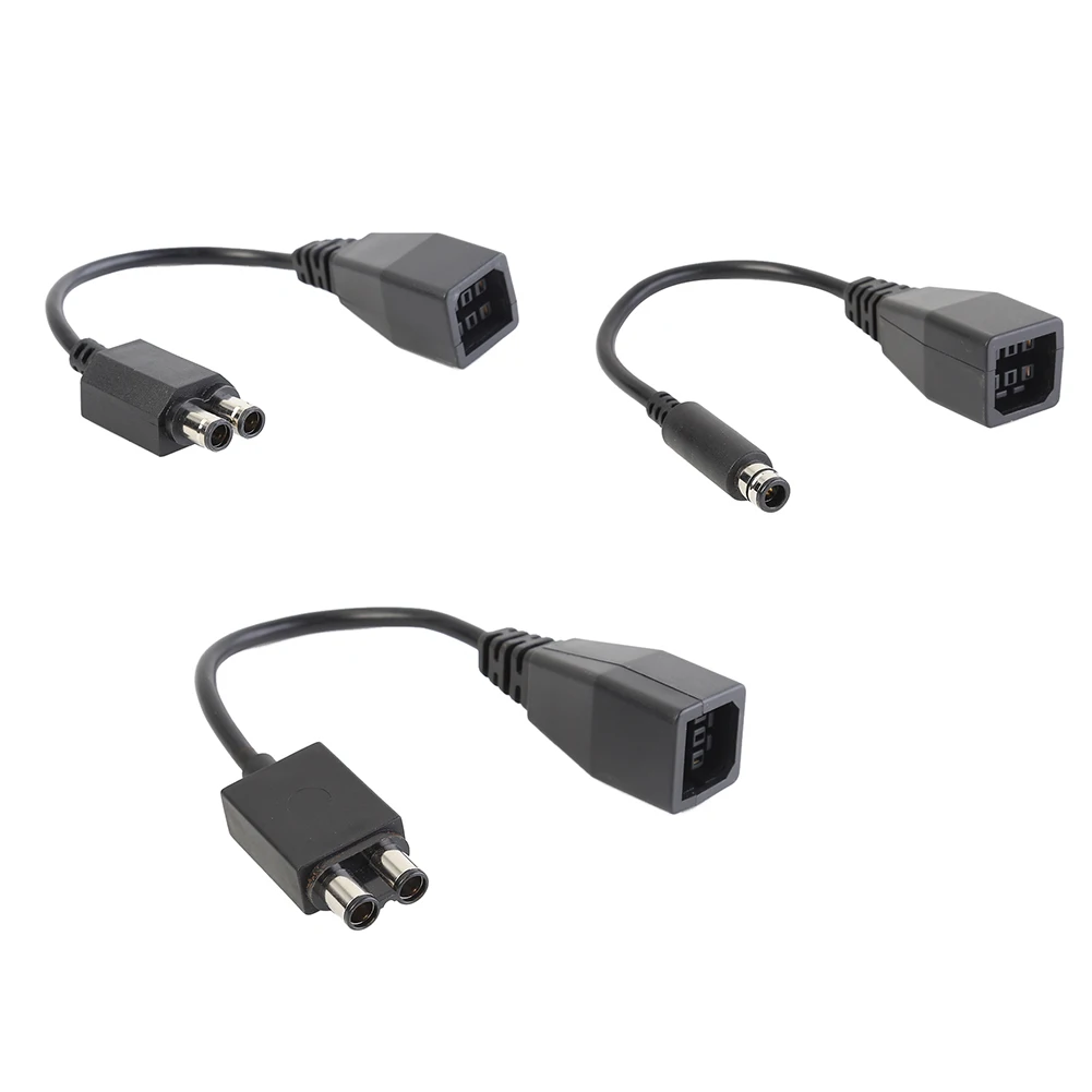 Black Adapter Cable Converter AC Power Supply Transfer High-quality Games Accessories for Xbox 360 to Xbox Slim/One/E