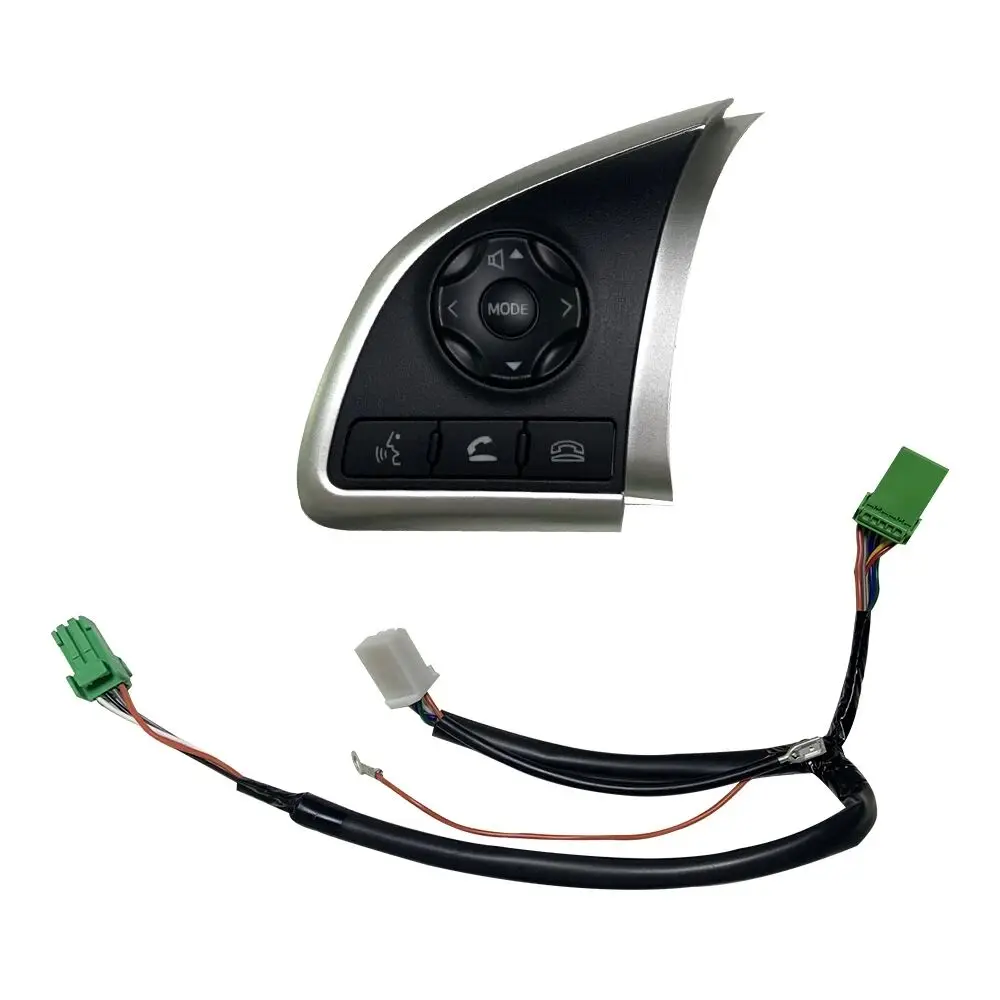 Saklar Volume Audio, tombol telepon Media roda kemudi untuk Mitsubishi Outlander 3 2013-2020 ASX Attrage Mirage L200 aksesoris