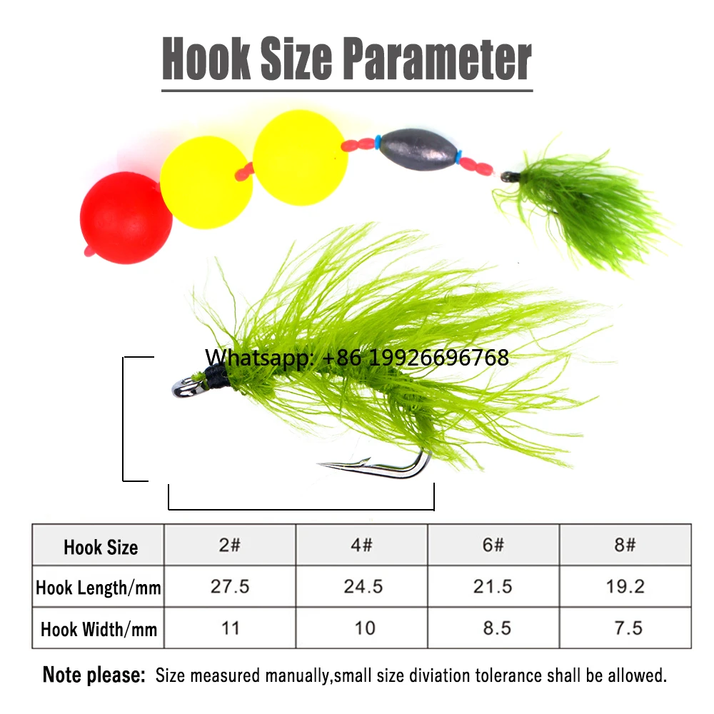 

Ready Tied Carp Fishing Rig Terminal Tackle Hair Chod Rig with Boilie Pop up Fishing Line Camo Hook Fishing Accessories manufact