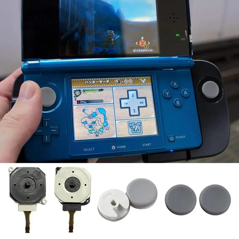 Analog Joystick RockerCap Thumb Stick Grip Cover Controller Circle Pad Button Replacement for For NEW 3DSXL 3DSLL