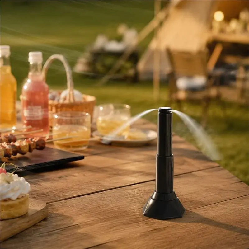 DTA4-Safe Soundless Fly Repellent Fan 2Pcs Can Drive Flies Away Multi-Functional Portable For Food Protection