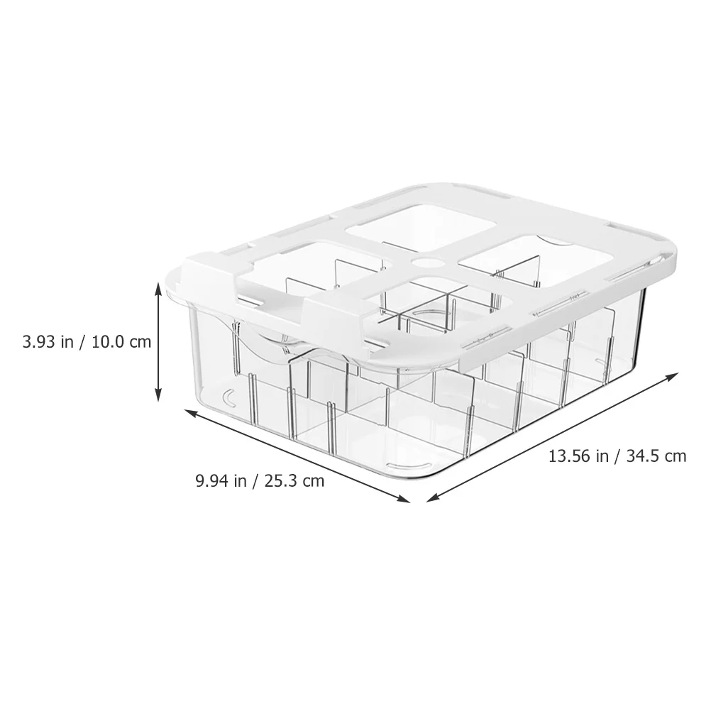 

Drawer Type Underwear Storage Box Transparent Pet Dustproof Compartment Sock Organizer Hanging Closet Divider