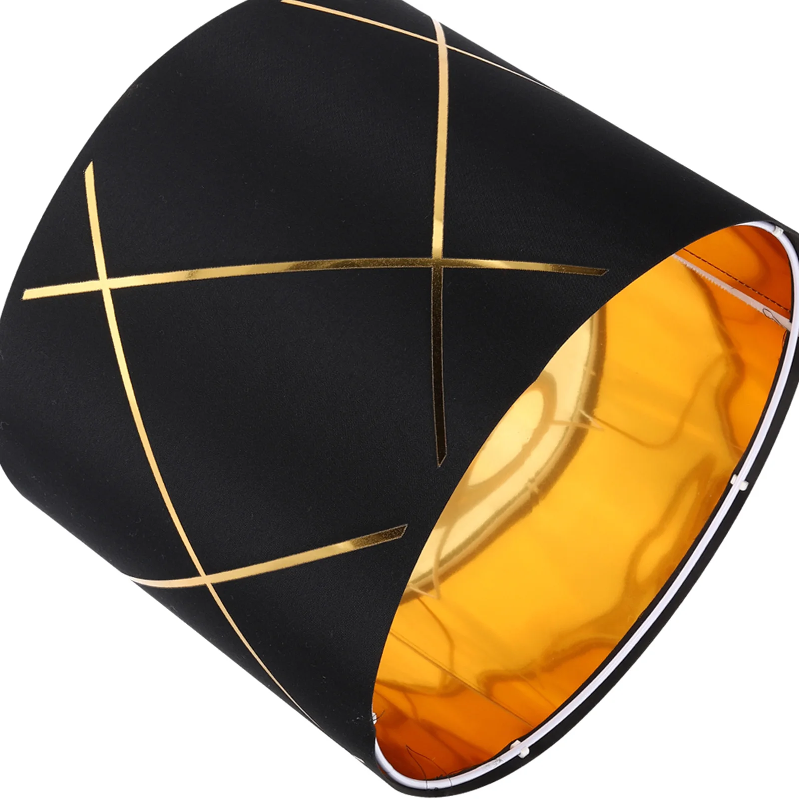 غطاء مصباح طبل من القماش مع مقبس E27 نمط شريطي مناسب لغطاء تركيب المصابيح الداخلية لثريا السقف بجانب السرير