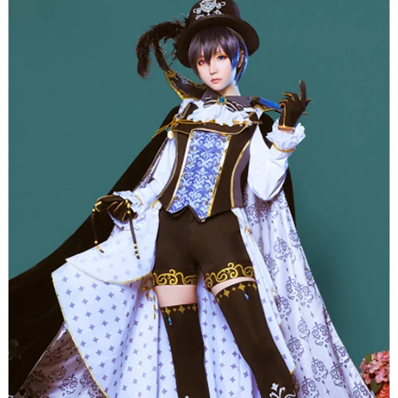 Anime Kuroshitsuji Black Butler Cosplay Ciel Phantomhive Costume Donna Uomo Set completo Vestito da festa Uniformi di carnevale di Halloween M13