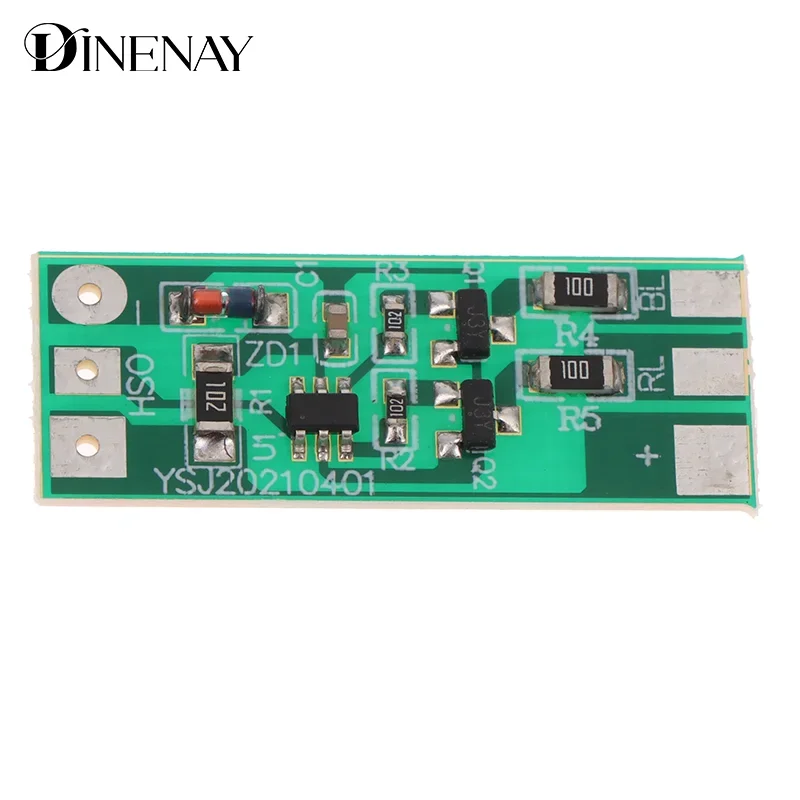 3-12V Flashing LED Light Module Red Blue Two-color Pair Flashing Suitable For Car Model Bicycle Electric Vehicle Safety Light