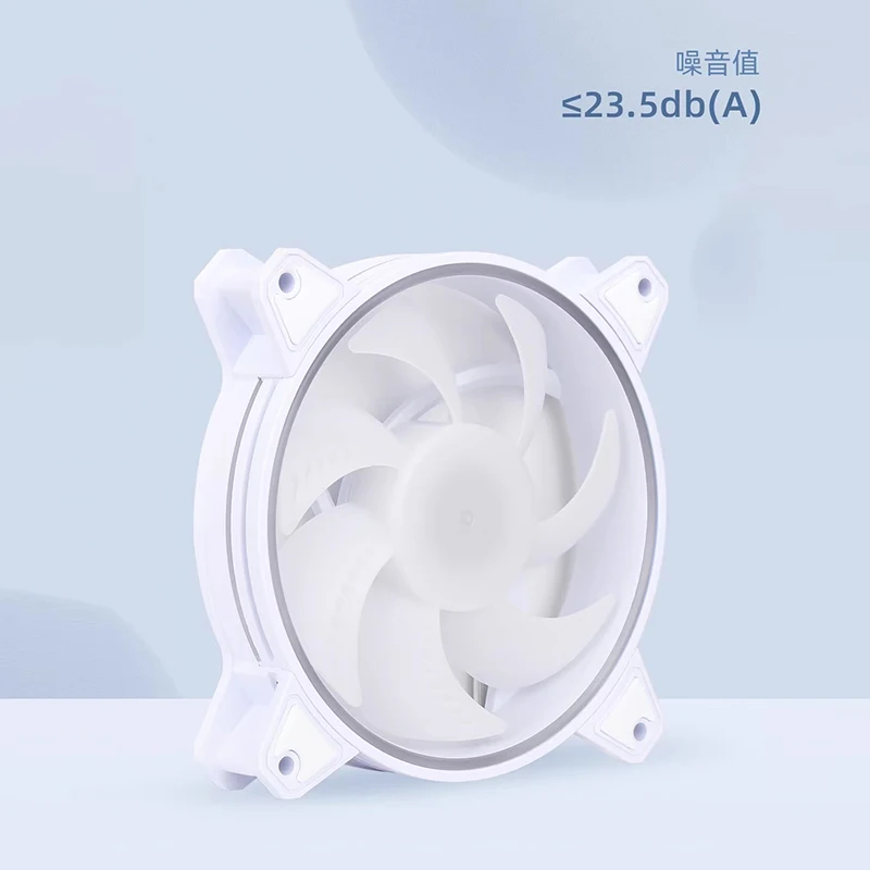 SAMA 3pcs/Set  33.1CFM 120mm Case Fans AURA 120mm Gamer Cabinet Cooling 5V 3PIN A-RGB Computer Case Air Radiator view 4