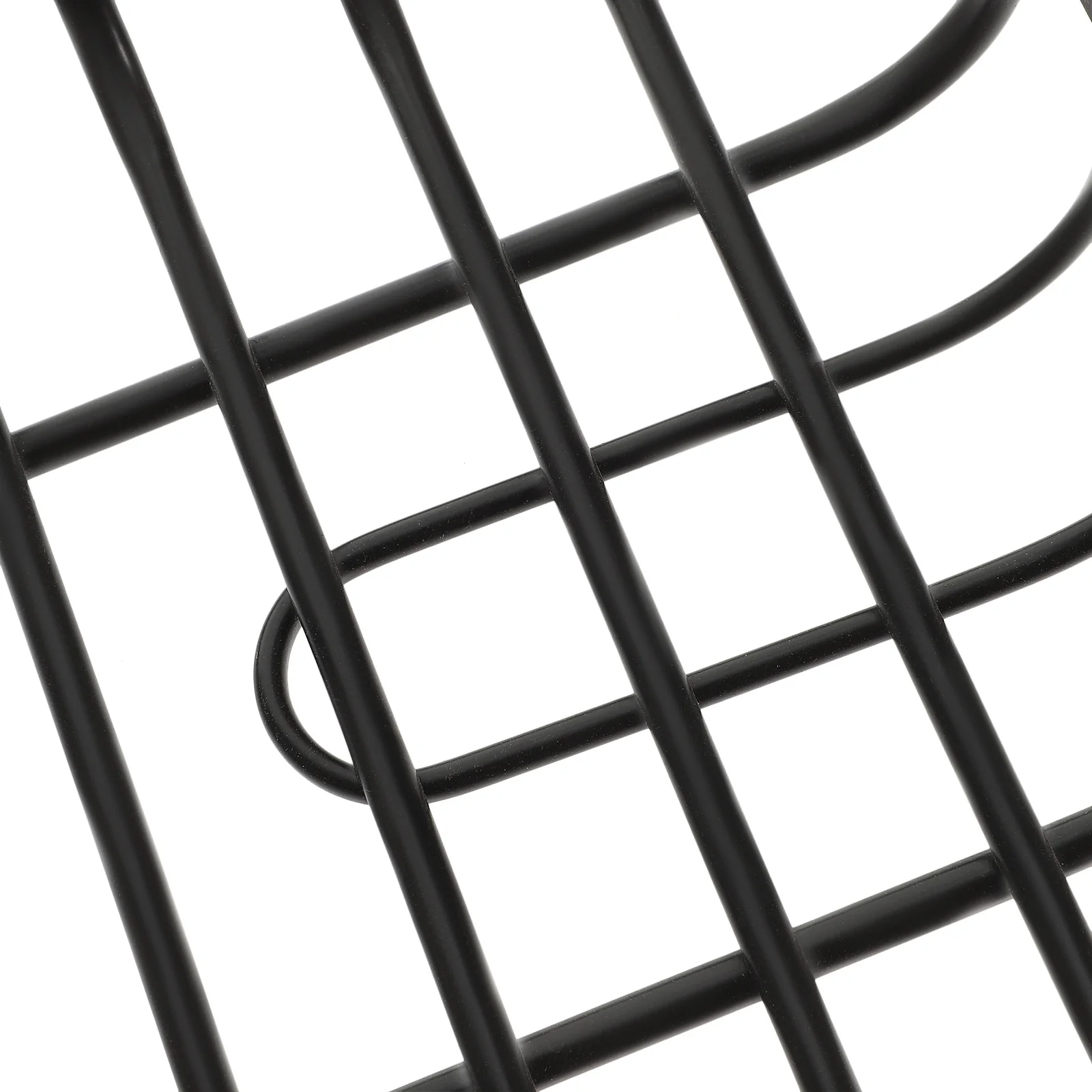 

Sturdy Iron Bike Basket Front Pre-Drill Hole Handlebar Mounting Large Capacity Detachable Kids Bike Front Container Cycling