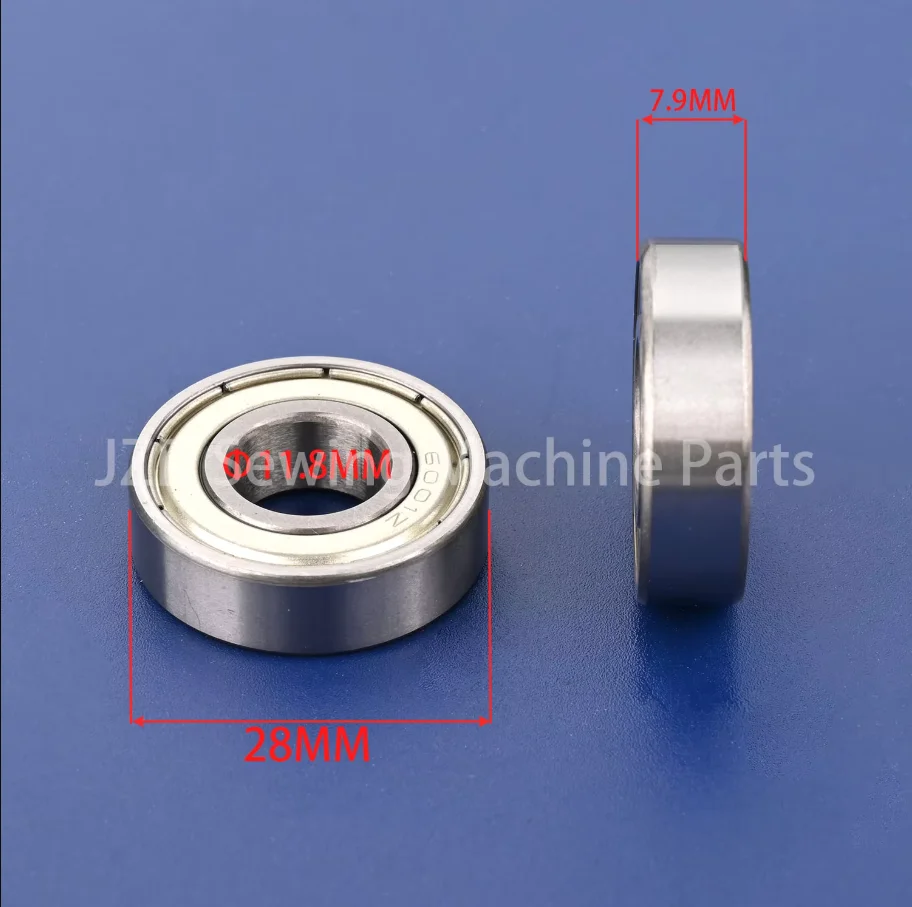 10PCS Computerized Embroidery Machine Part Bearing For Embroidery Machine Parts 28mm*7.9mm