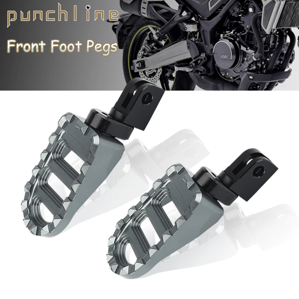 

For VOGE 250RR VOGE 300AC 350AC 500AC 525AC 525 AC 350 AC 300 AC 250 RR Front Foot Pegs Adjustable Footrests