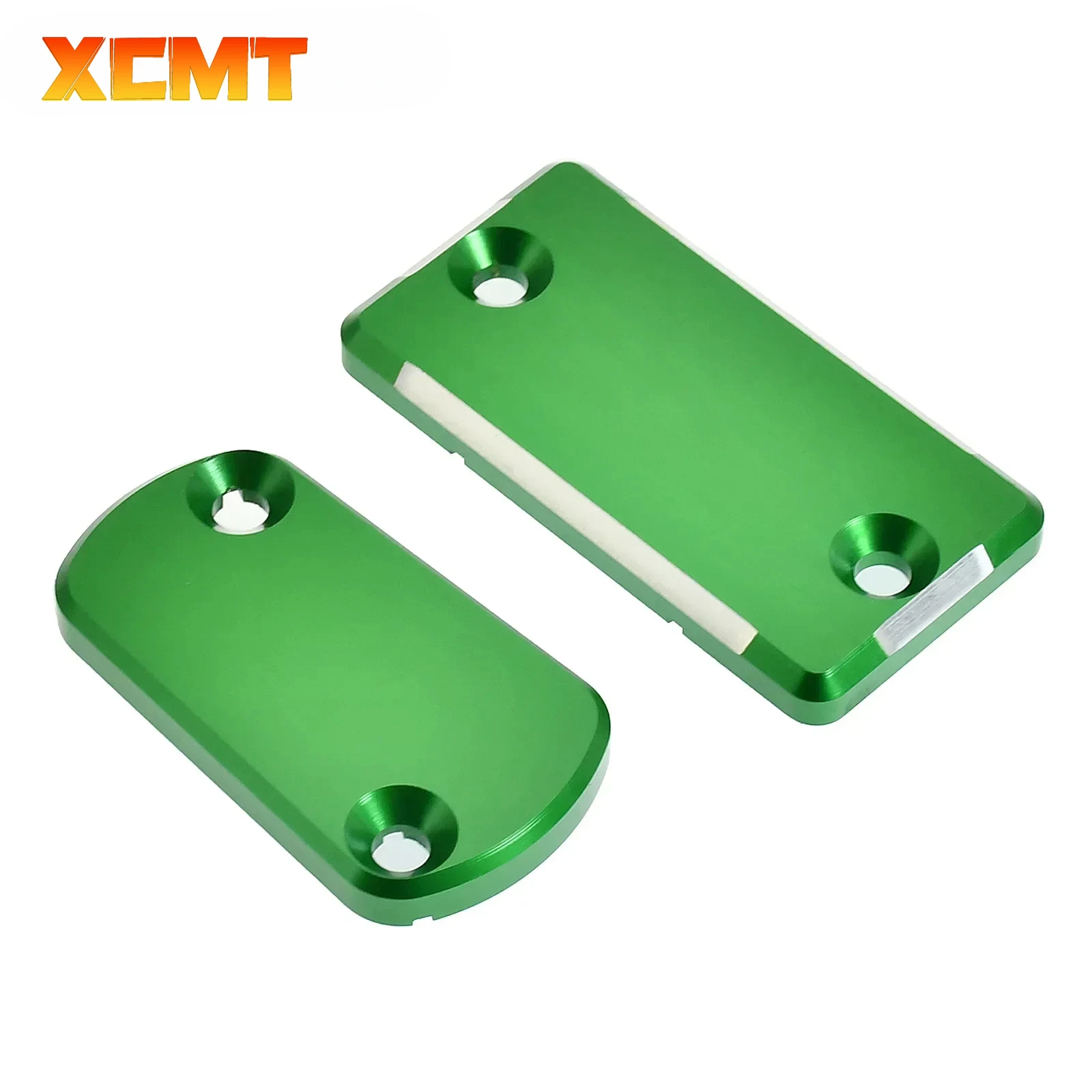 For Kawasaki KX125 KX250 KX250F KX450F 250F 450F KLX300R KLX450R CNC Motorcycle Front Rear Brake Fluid Reservoir Cap Cover