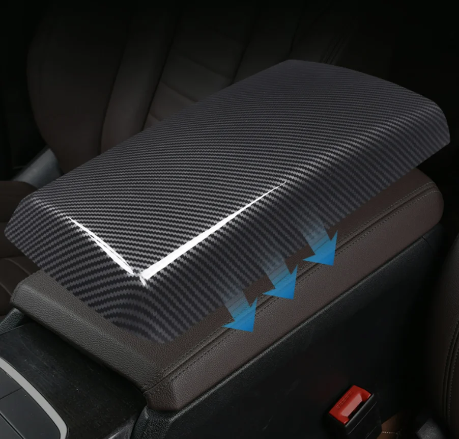 

For BMW 3 5 Series G20 2019 - 2022 Interior Accessories Central Storage Box Pallet Armrest Container Box Cover Trim