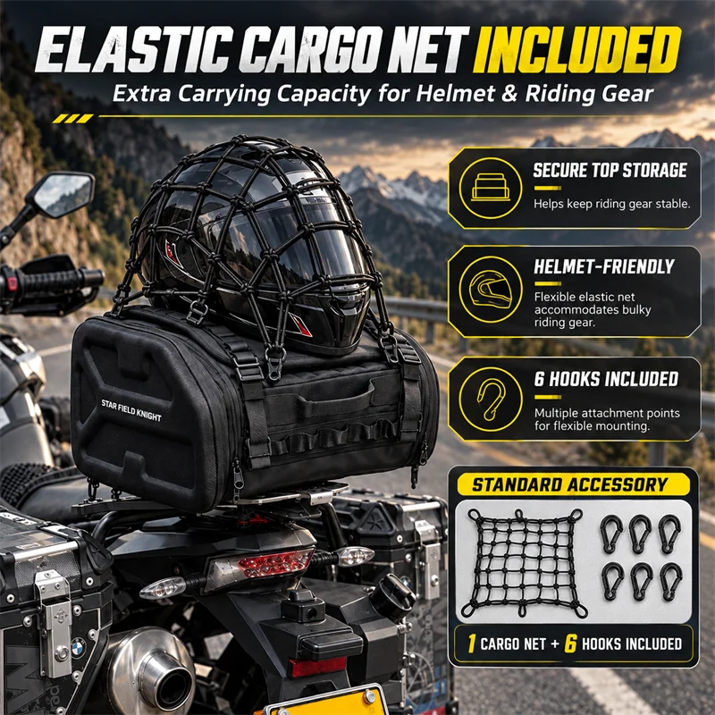 SFK Motorfiets Tas 25L-35L Uit - Motorcycle Gear Rain recensie en prijs