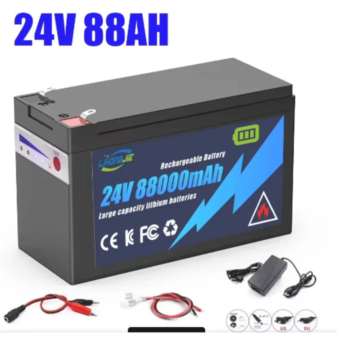 

2025Ultra long endurance 24V electric vehicle lithium iron phosphate battery pack with 158Ah, built-in BMS 30A high current