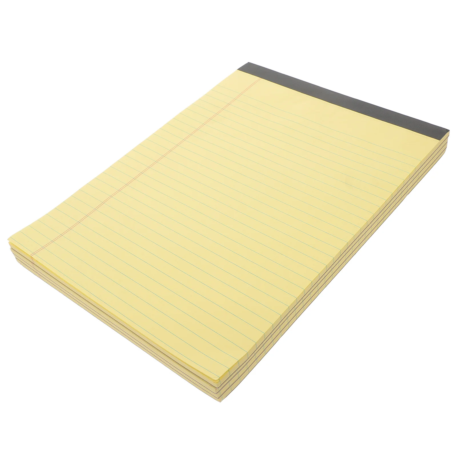4Pcs A4 Tear Notepads Lined Thick Smooth Writing Portable Office Notebook Convenient Memo Pads for Task Planning