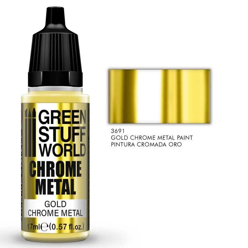 Paint Green Stuff World Chrome Special for Pen Coating Praying Character Fantasy Special Effects Model Coloring 17ml