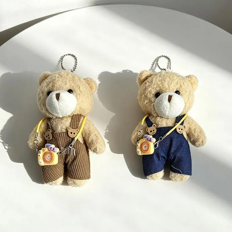 Women's Bag Charms Cute Korean Cartoon Kawaii Sweet Kawaii Plush Bag Accessories Multifunctional Keychain Pendants