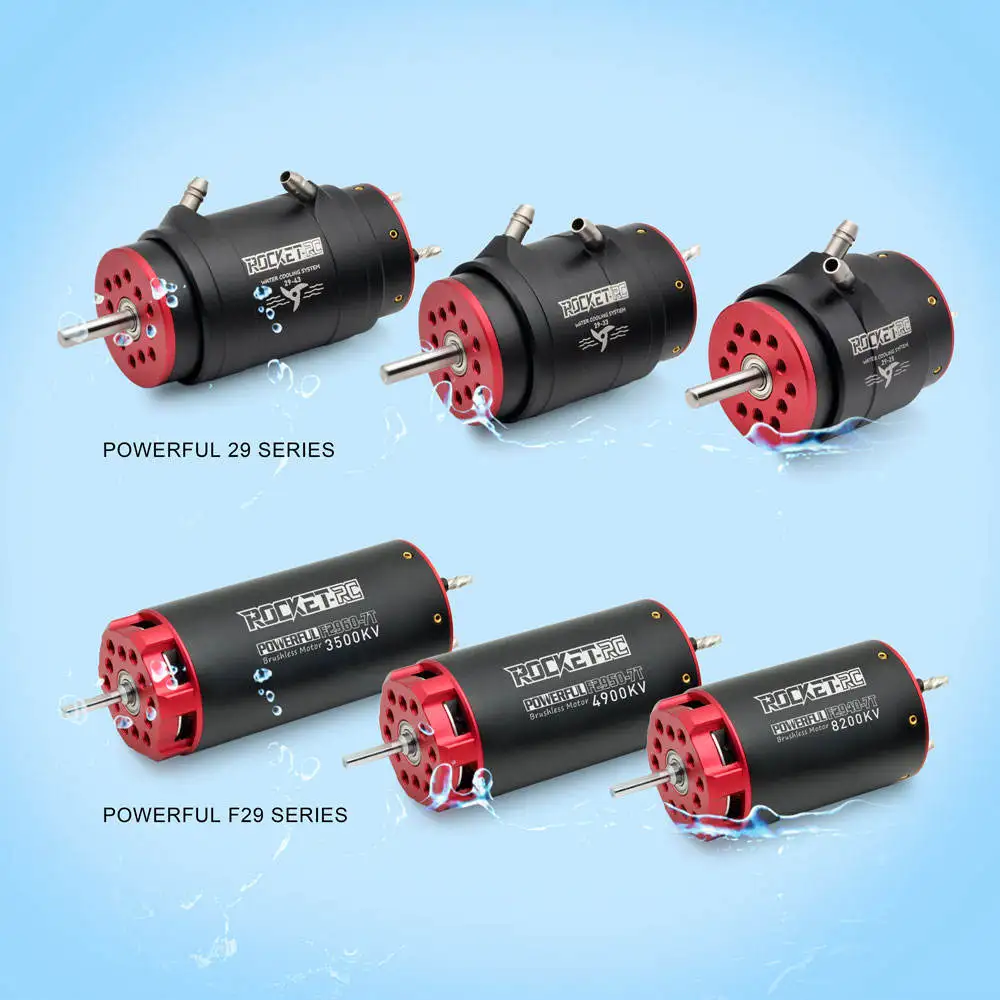 SURPASS HOBBY F2950 Bürstenloser Motor Rotor-1525 Lüfterversion für RC Drag On-Road/Offroad-Autos