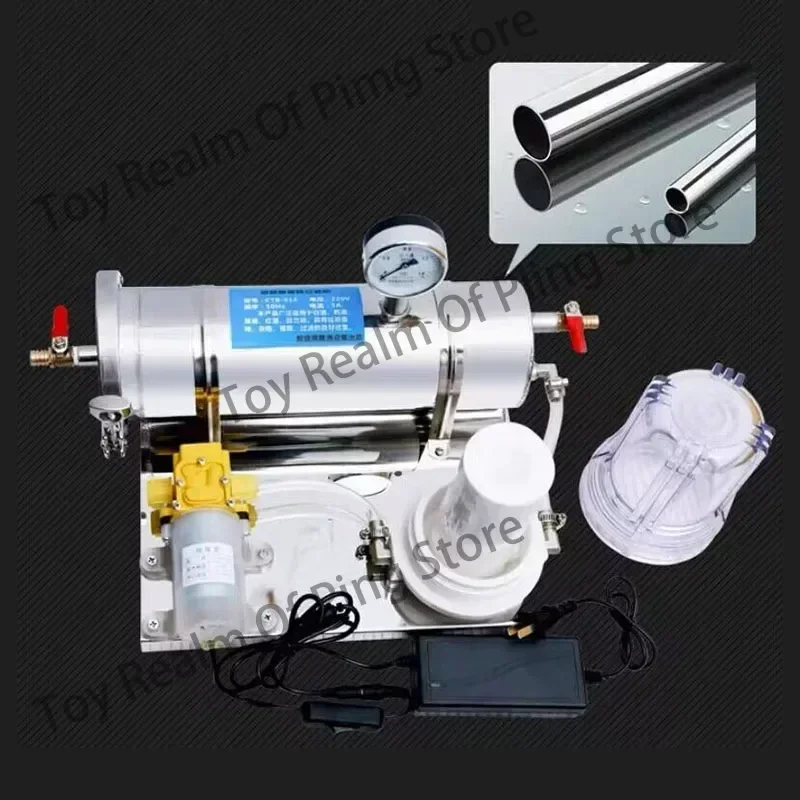 Automatic Liquor Wine Filter Ageing Machine Household Filtering  Stainless Steel Brewing Equipment 600KG/H filter