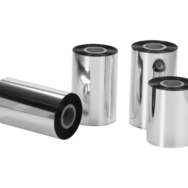 

Thermal transfer ribbon - Advanced wax printer ribbon 1-inch tube core - Outer carbon layer 110mm 300m suitable for Zebra, Godex