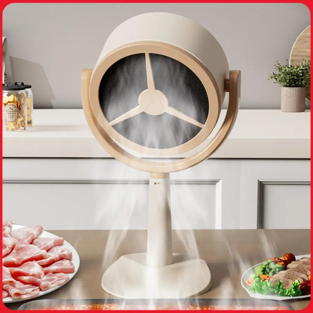 

Настольная вытяжка-вентилятор, портативная, с USB-зарядкой, регулируемым углом наклона, для использования в помещении, для барбекю и хот-пота