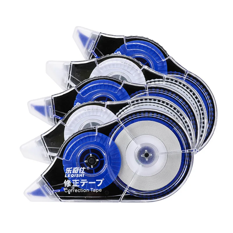 

10 Packs, Correction Tape, White, Made Of Correct Tape, Eraser With Transparent Dispenser, Suitable For Office, School,