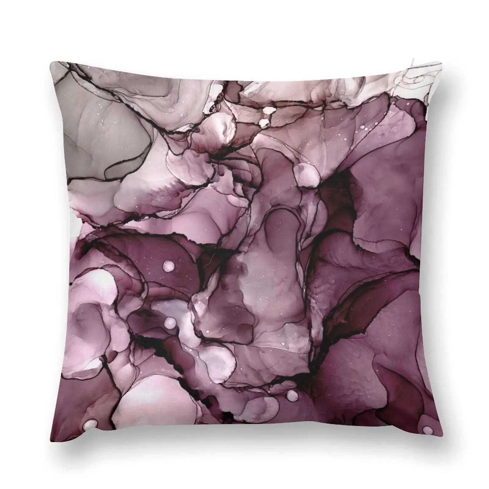 Aubergine Ink 2 Throw Pillow Pillow Decor pillows decor home pillow