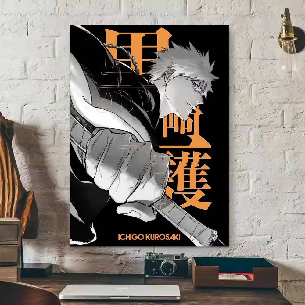 Bleach Manga Anime Charakter Poster HD-Druck Wandkunst Heimdekoration – Detail 2