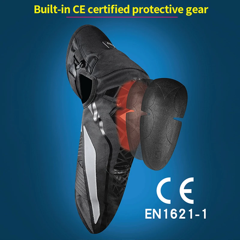 

Cycling Knee Pads Motorcyclist Knee Pads Non-slip Safety Guards Off-Road Knee Protector Sport Kneepad Biker Equipment Windproof