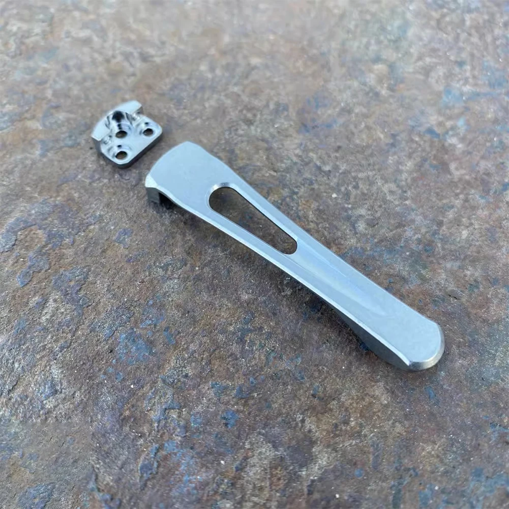 Accessory Clip Lightweight Carry Clip Titanium Deep Carry Clip Discreet Pocket Storage Long-lasting Performance