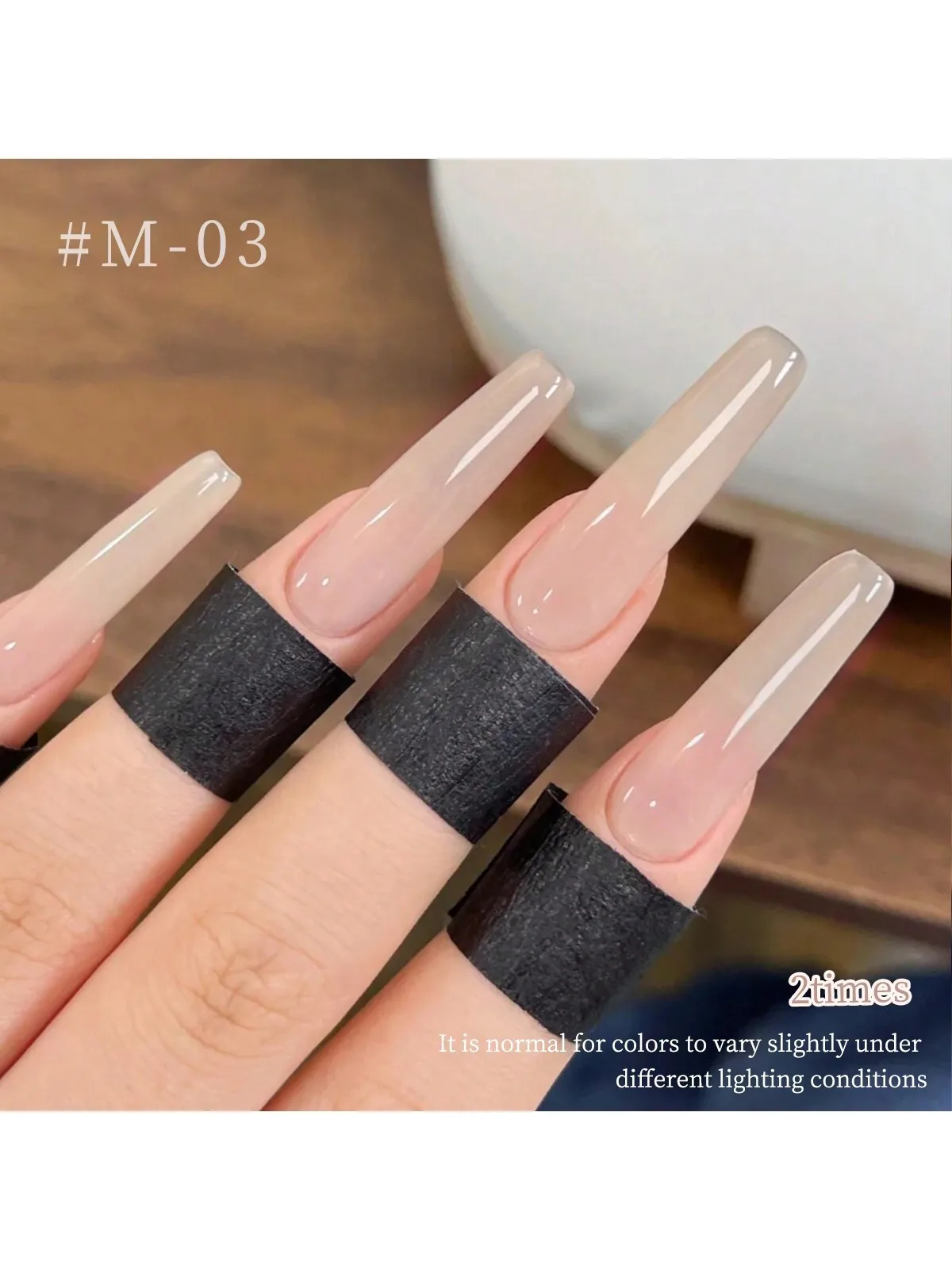 15ML Nude Nail Polish New Popular Senior Sense Of Nude Skin Colour Base Ice Through The White Nail Shop Special Nail Gel
