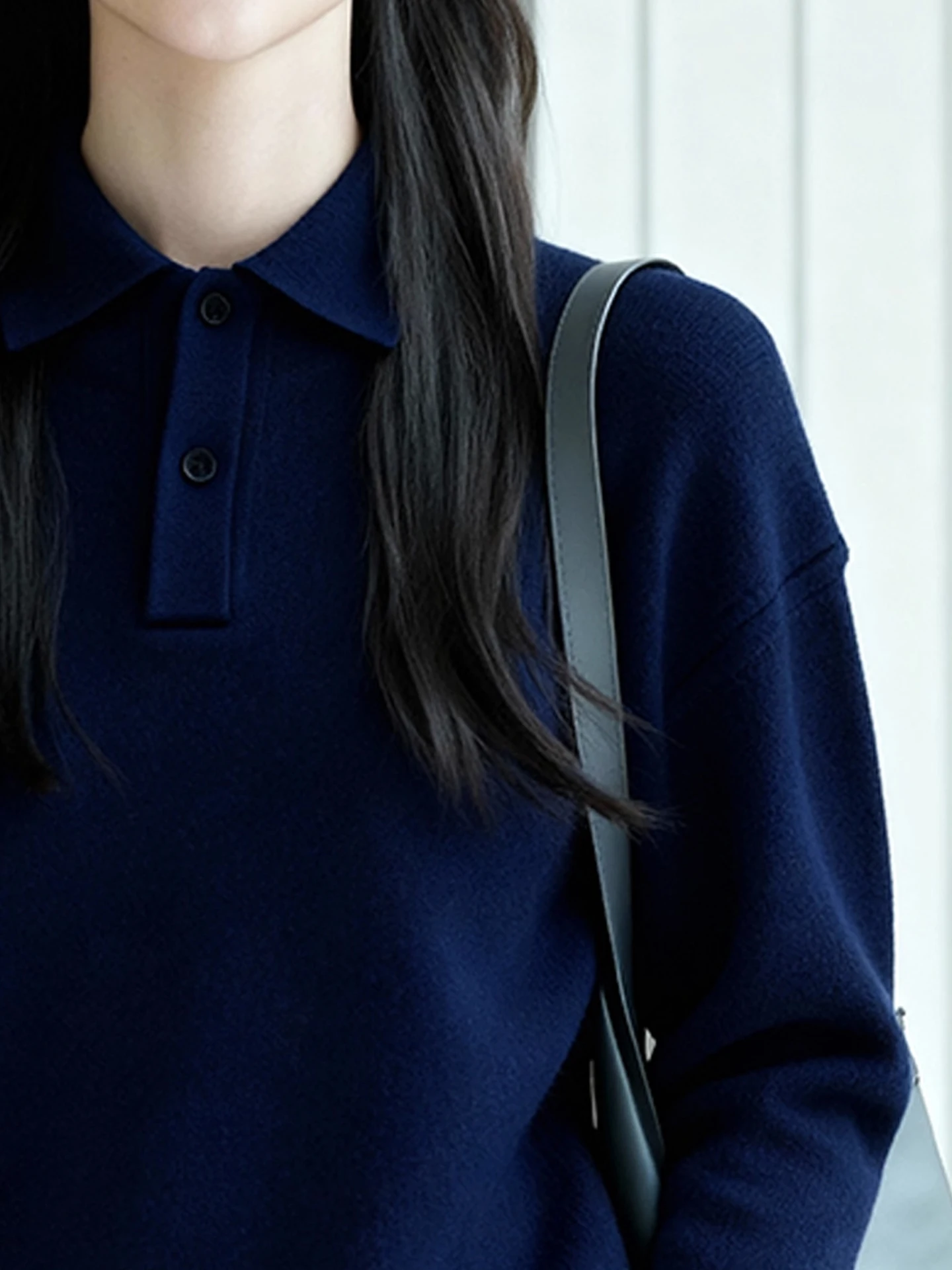 Ele محبوك سترة عادية طويلة Sve المرأة العلوي تنوعا الخريف الشتاء Faionable مريحة الكورية Sle