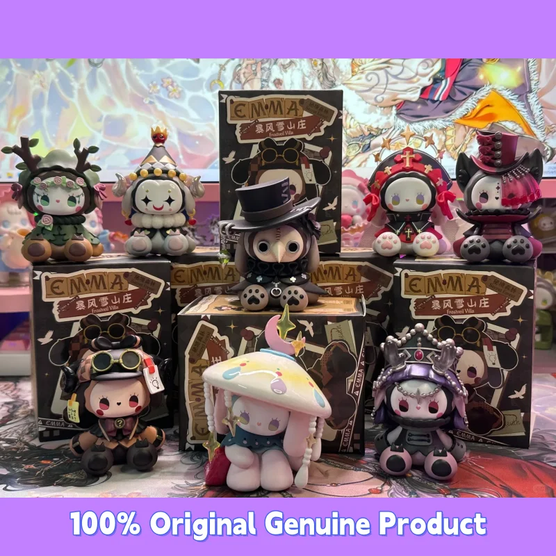 

Emma Blind Box Secret Forest Stormy Villa Series Dark Style Trendy Figurine Collectible Art Toy Desktop Ornament Gift For Women