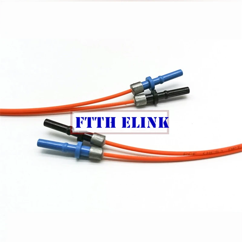 

fiber optic jumper 1m HCS/PCS 200/230um quartz simplex duplex H-PCF HFBR-4521Z adapter T-1528Z FTTHELINK