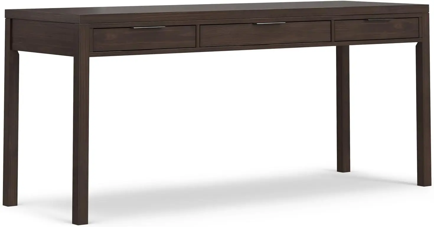 Hollander SOLID WOOD Contemporary Modern Wide Office Desk, Writing, Workstation and Study Table