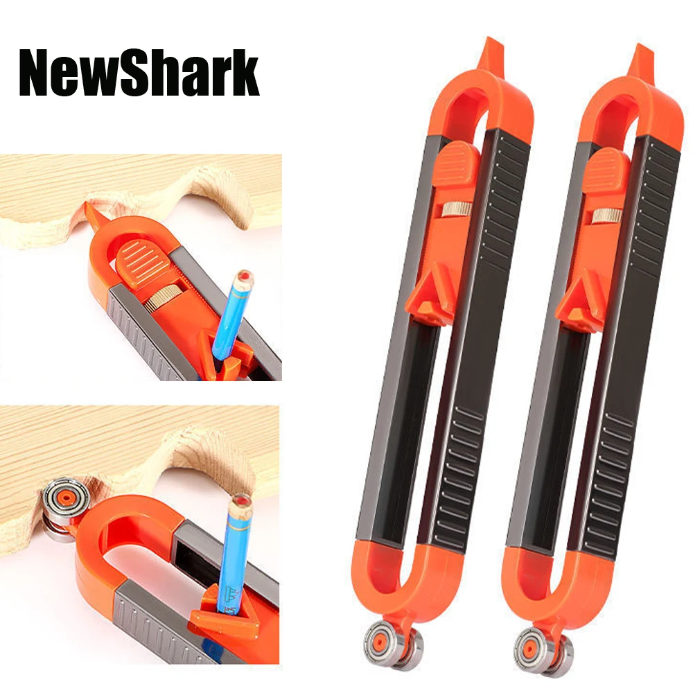Profilometer Marking Tool, Irregular Shape Duplicator, Suitable for Woodworking Measurement Carpet Tile Laying
