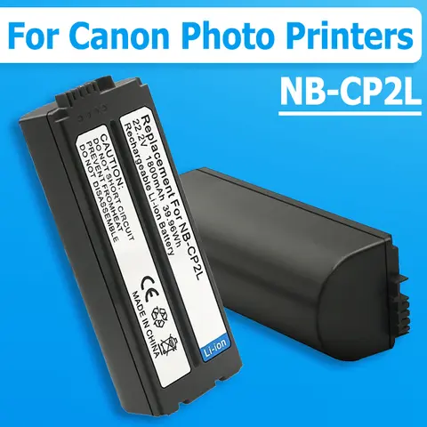 NB-CP2LH NB-CP2L Bateria 1800mAh Baterias Recarregáveis E Carregador para Canon SELPHY NB-CP1L,CG-CP200 CP1500 CP1300 CP900 CP800