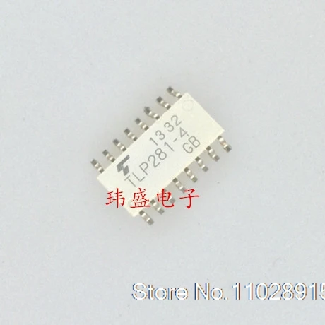(10PCS/LOT) TLP281-4 TLP281-4GB SOP16