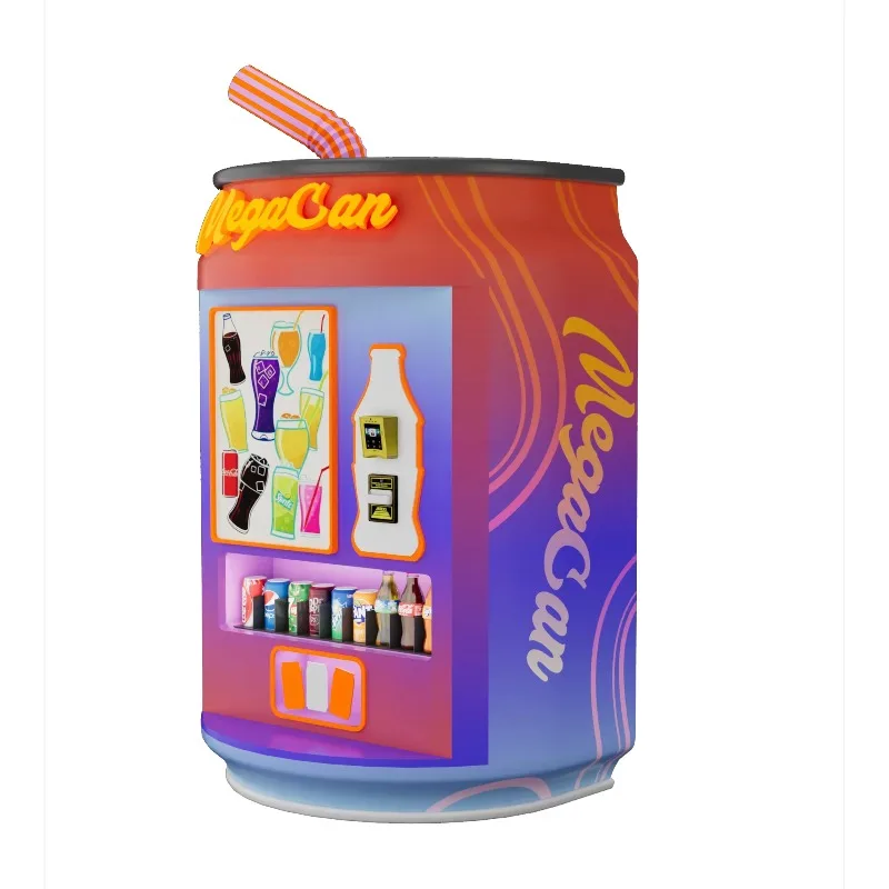 2026 Smart Beverage Vending Machine Refrigerated Drink Dispenser,machine Distributeur Automatique Customized